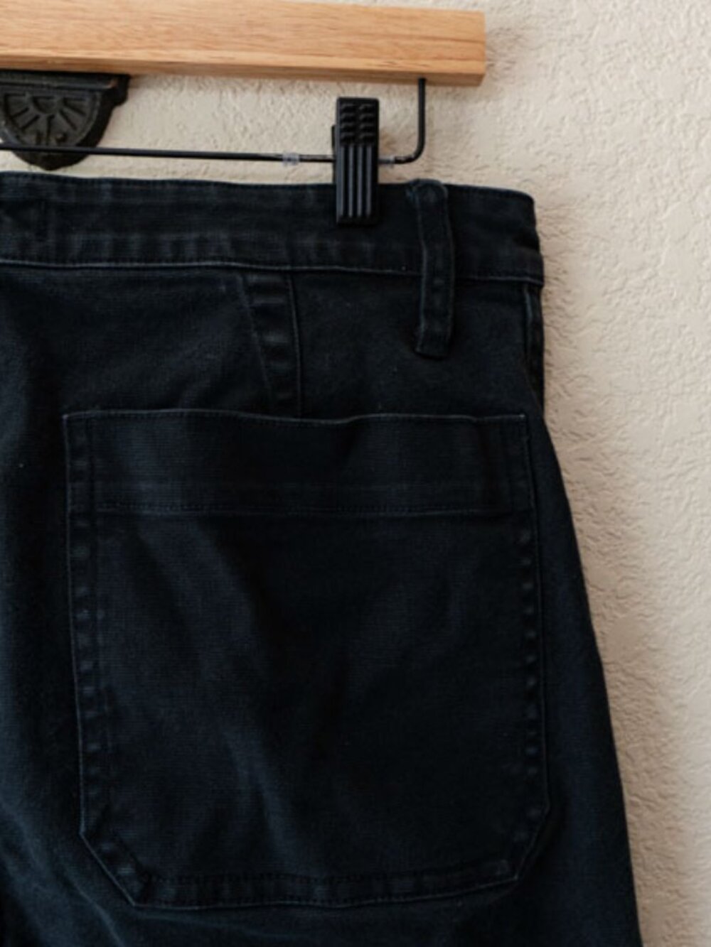 Madewell Black Wide Leg Cropped Jeans Womens 31 High Rise Crop Denim Pants - Picture 10 of 14